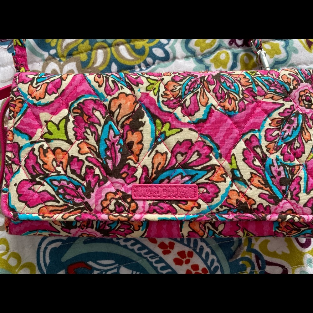 Vera Bradley wallet, crossbody, or wristlet bag